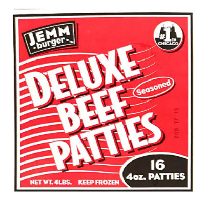 Jemm Deluxe 1/4 Lb Burgers - 64 Oz - Image 1