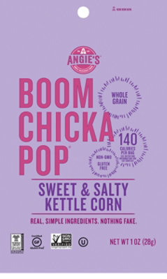 Angies Boomchickapop Sweet And Salty Popcorn - 1 Oz - Image 2