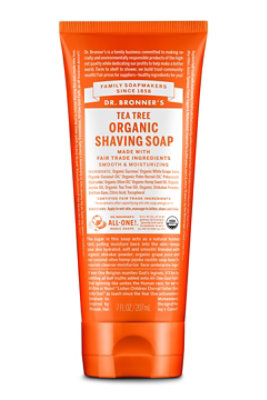 Dr. Bronner's Tea Tree Organic Shaving Soap - 7 Fl. Oz. - Image 2