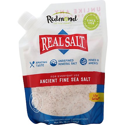 Redmond Real Fine Salt - 16 Oz - Image 2