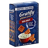 Gratify Sea Salt Cracker Pretzel - 4.5 Oz - Image 1