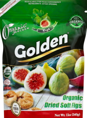 Golden Figs Dried Soft Organic - 12 Oz - Image 2