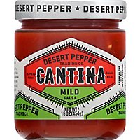 Desert Pepper Salsa Cantina Mild Red - 16 Oz - Image 2