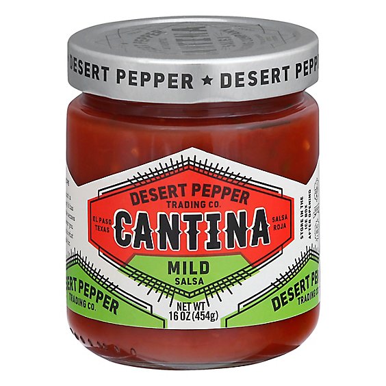 Desert Pepper Salsa Cantina Mild Red - 16 Oz