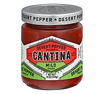 Desert Pepper Salsa Cantina Med Red - 16 Oz