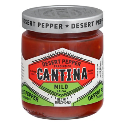 Desert Pepper Salsa Cantina Med Red - 16 Oz