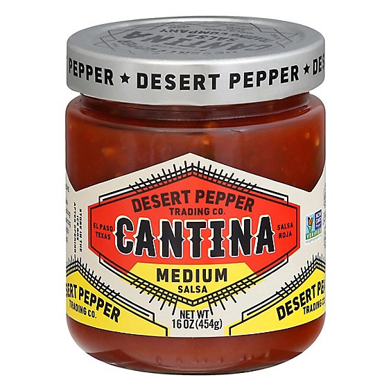 Desert Pepper Salsa Cantina Medium Red - 16 Oz