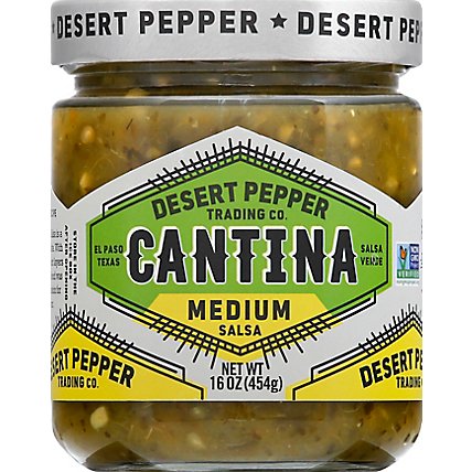 Desert Pepper Salsa Cantina Green - 16 Oz - Image 2