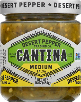 Desert Pepper Salsa Cantina Green - 16 Oz - Image 2