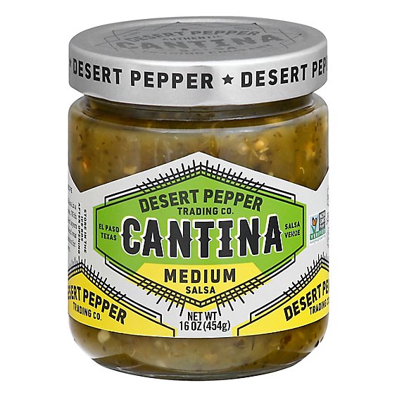 Desert Pepper Salsa Cantina Green - 16 Oz