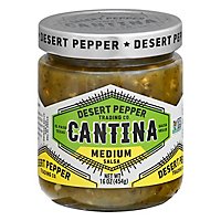 Desert Pepper Salsa Cantina Green - 16 Oz - Image 1