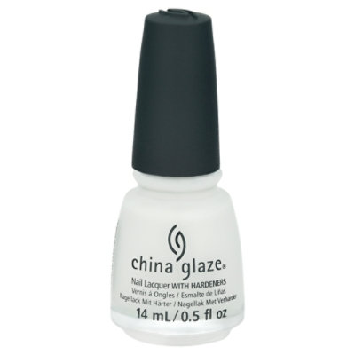 China Glaze White On White Nail Polish With Hardeners - 0.5 Fl. Oz. - Image 3