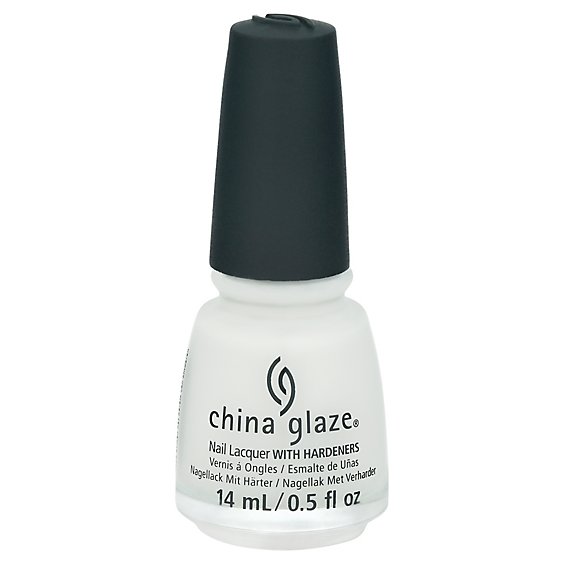 China Glaze Nl White On Wht - .5 Fl. Oz.