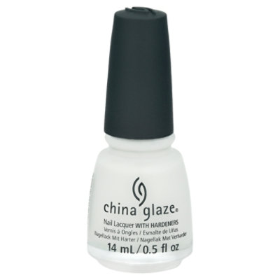 China Glaze Nl White On Wht - .5 Fl. Oz.