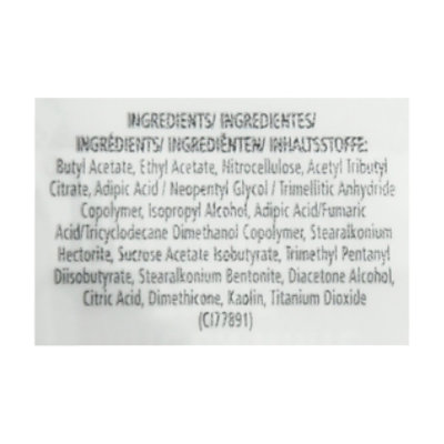 China Glaze White On White Nail Polish With Hardeners - 0.5 Fl. Oz. - Image 4