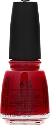 China Glaze Salsa Nail Polish - .5 Fl. Oz. - Image 5