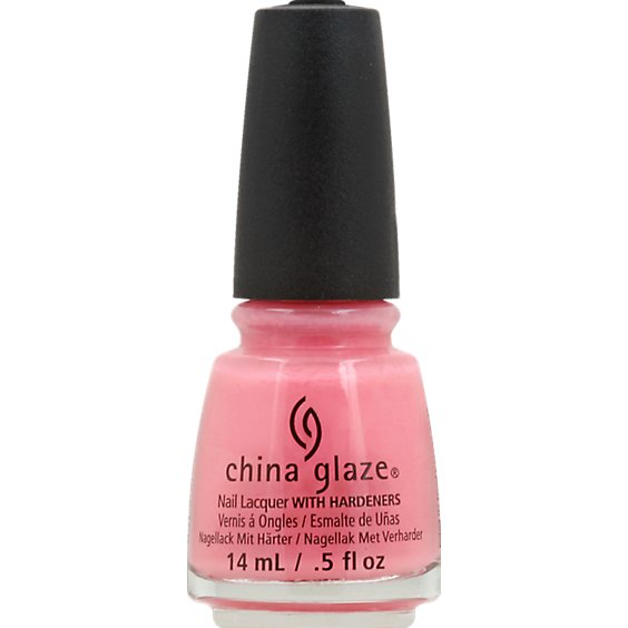 China Glaze Pink Shock Nail Polish - .5 Fl. Oz.