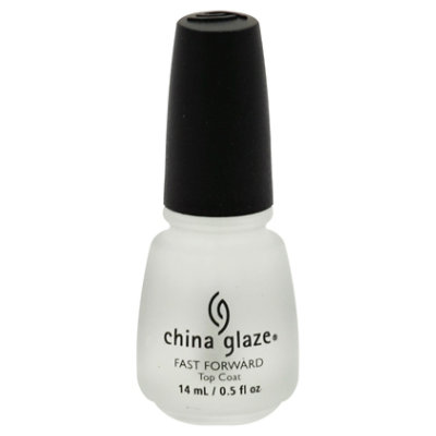 China Glaze Fast Forward Top Coat - .5 Fl. Oz. - Image 1