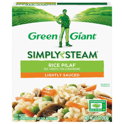 Green Giant Steamers Rice Pilaf Rice Carrots Peas & Mushrooms - 10 Oz - Image 3