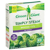 Green Giant Steamers Broccoli Cuts Plain - 9 Oz - Image 1