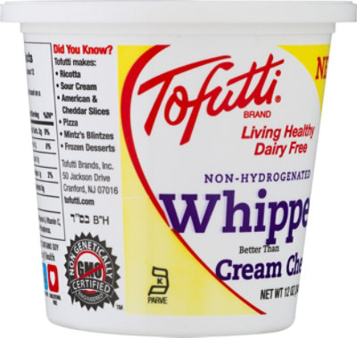 Tofutti Whipped Cream Cheese - 12 Oz - Image 2