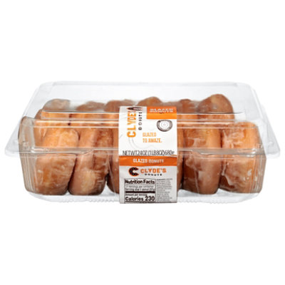 Clydes Glazed Donuts Big Smile - 12 Count - Image 2