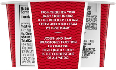 Breakstones Cottage Doubles Cottage Cheese And Fruit Strawberry - 4.7 Oz -  Pavilions