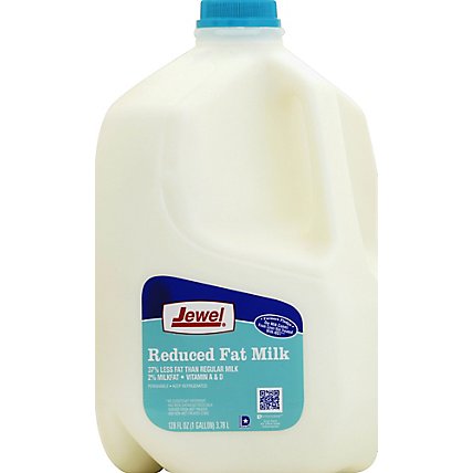 Jewel Reduced Fat 2% Milk - 128 Fl. Oz. - Image 2