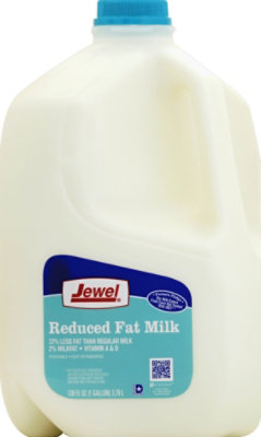 Jewel Reduced Fat 2% Milk - 128 Fl. Oz. - jewelosco