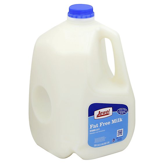 Jewel Fat Free Milk - 128 Fl. Oz.