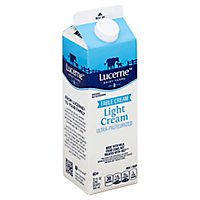 Lucerne Light Cream Ultra Pasteurized - 32 Oz - Image 1