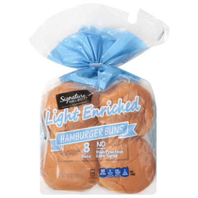 Signature SELECT/Kitchens Count Rolls Hamburger Light 8 Pack - 13 Oz - Image 2