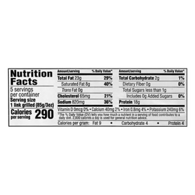 Jewel Polish Sausage - 19 Oz - Image 4