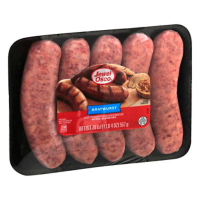 Jewel Sheboygan Bratwurst - 19 Oz - Image 1