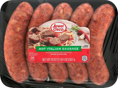 Jewel Hot Italian Sausage - 19 Oz - Image 2