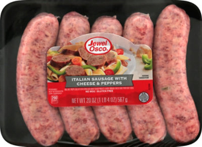 Jewel Pepper Cheese Sausage - 19 Oz - Image 2