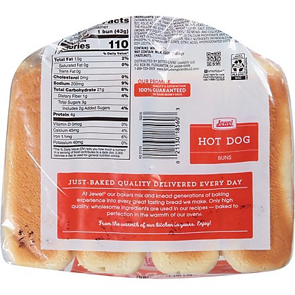 Jewel Hot Dog Buns 8 Count - 12 Oz - Image 6