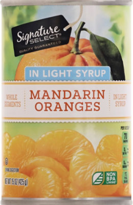 Signature SELECT Mandarin Orange In Light Syrup - 15 Oz - Image 1