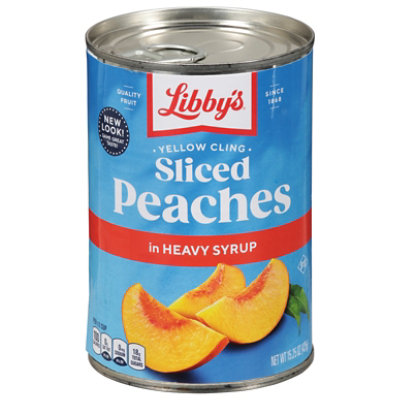 Libby Slcd Peaches Hvy Syrup - 15.25 Oz