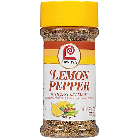 Lawry's Lemon Pepper Blend - 4.5 Oz