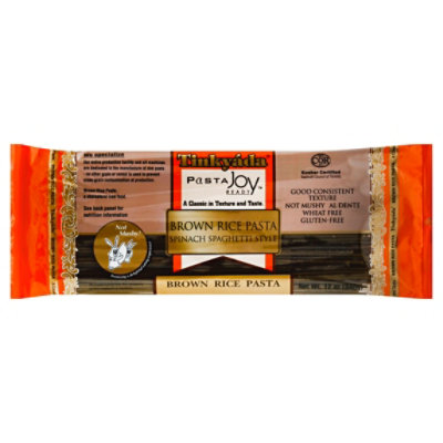 Tinkyada Spinach Brown Rice Spaghetti - 12 Oz - Image 1