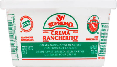 V&V Supremo Sour Cream Mexican Style, 7.76 Oz - 7.76 Oz - Image 2