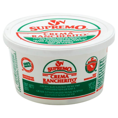 V&V Supremo Sour Cream Mexican Style, 7.76 Oz - 7.76 Oz - Image 1