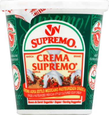 V&V Supremo Sour Cream Mexican Style, 7.76 Oz - 7.76 Oz - Image 2