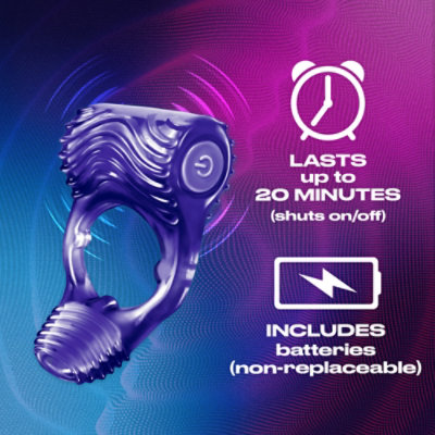 Trojan Vibrations Tandem Couples Vibrating Ring Personal Massager - Each - Image 3