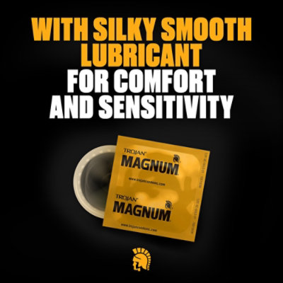 Trojan Magnum Large Size Condoms For Comfort And Sensitivity - 36 Count - Image 3