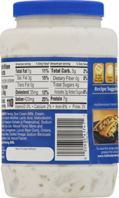 Vita Herring Sour Crm Sce - 30 Oz - Image 5