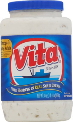 Vita Herring Sour Crm Sce - 30 Oz - Image 1