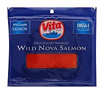 Vita Sliced Smoked Salmon - 3 Oz