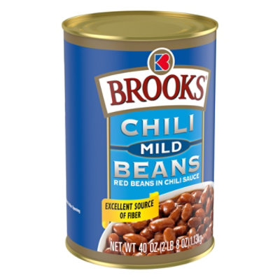 Brooks Chili Beans Mild Flavor Canned Red Beans In Chili Sauce - 40 Oz - Image 2